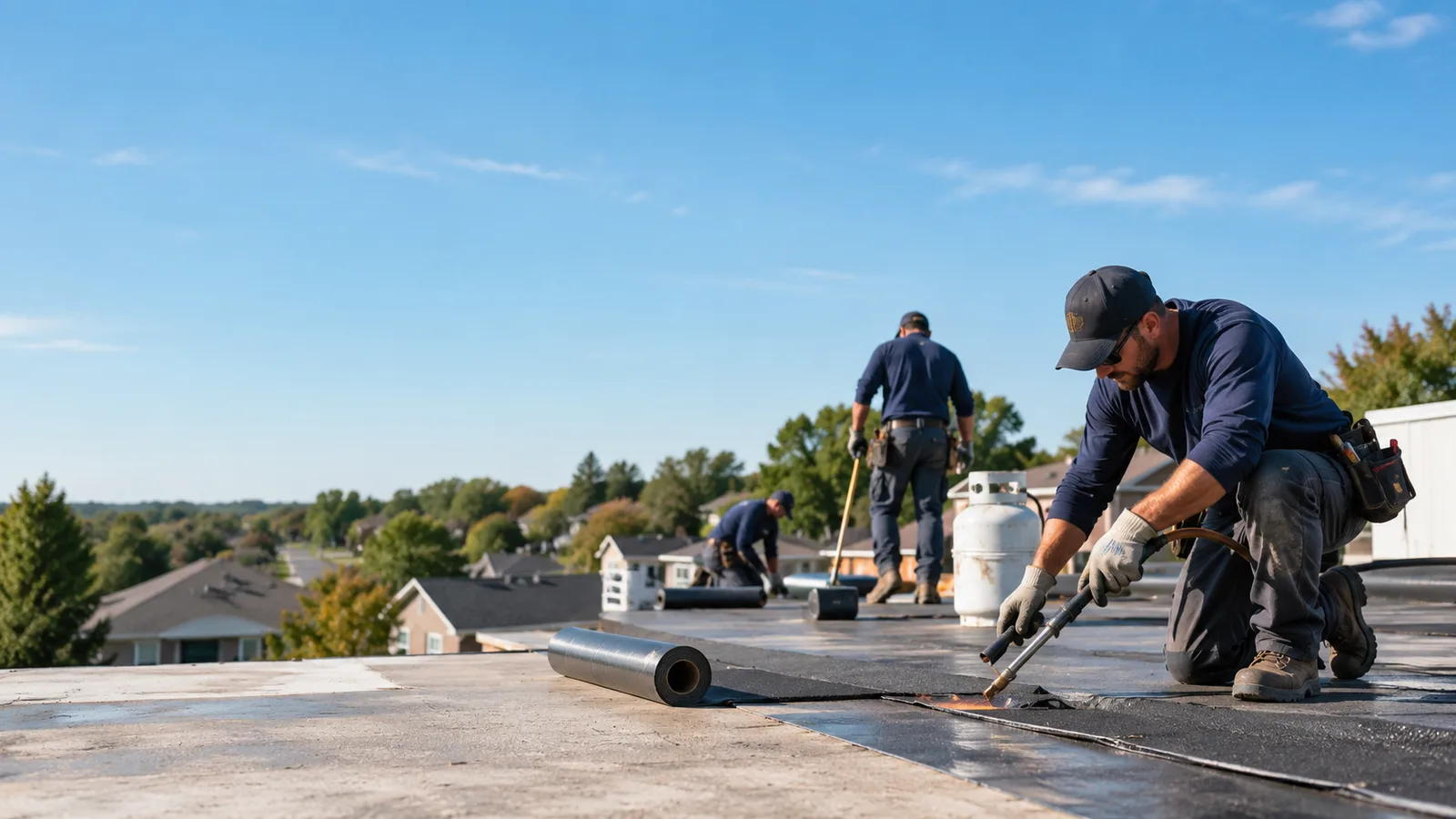 Flat Roof Leak Repair providers in Snook, TX